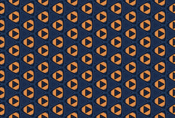 Seamless Design Fashion Textile Texture Shape Art Template Visual Tile Background Perspective Cloth Luxury Digital Geometric Interior Graphic Decoration Fabric Endless Wallpaper Symmetric Pattern.