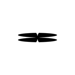 Abstract Blade Symbol - Modern Minimalist Logo Design Element