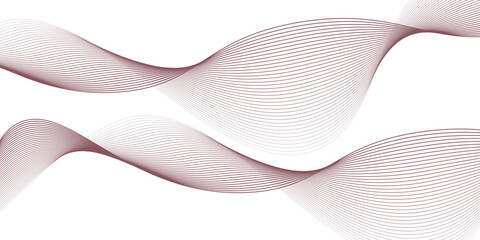 Vector abstract red background with dynamic red waves  lines and particles. vector illustrator