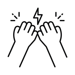 Controversial  vector outline EPS 10 file