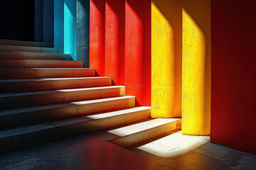 A bright and vivid color background that grabs attention and adds excitement.