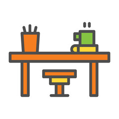 Study Table Icon