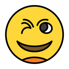 Winking Face Icon