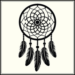 Dreamcatcher Silhouette, Native