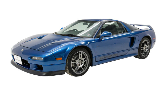honda nsx car isolated 