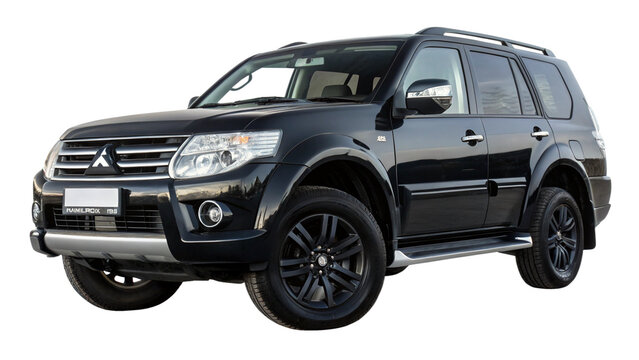 pajero car isolated