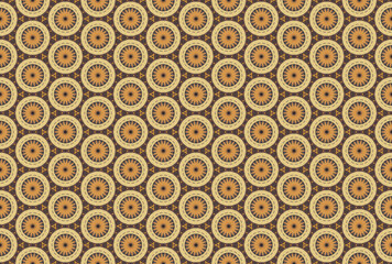 Seamless Geometric Graphic Textile Texture Tile Visual Endless Design Interior Shape Decoration Template Art Digital Symmetric Luxury Perspective Fashion Background Wallpaper Cloth Fabric Pattern.