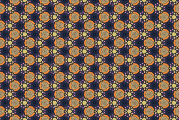 Seamless Geometric Graphic Textile Texture Tile Visual Endless Design Interior Shape Decoration Template Art Digital Symmetric Luxury Perspective Fashion Background Wallpaper Cloth Fabric Pattern.