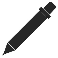 Sleek Pencil Icon  A Simple, Modern Design for Digital Projects