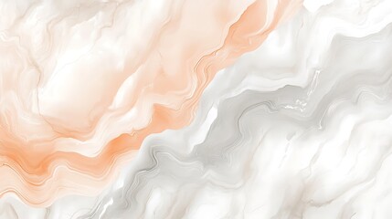 Abstract peach and gray marble texture.
