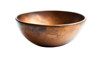 Isolated White Bowl with Full Depth - Minimalist Kitchenware Photography on a Clear Background