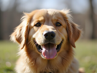 Happy Golden Retriever