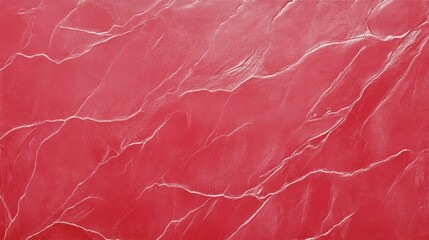 Fototapeta premium Soft red jade pattern with semi-gloss appearance, layered marbling, and subtle crystal detail
