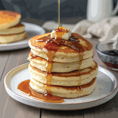 stack of pancakes
