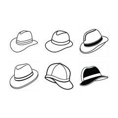 Fototapeta premium Dad Hat Vector Design