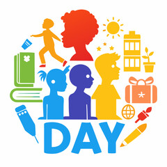 happy family shopping