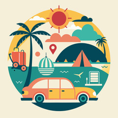 summer holiday background