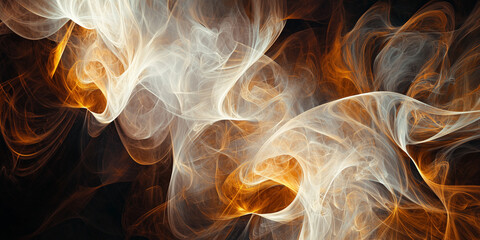 Fototapeta premium Modern abstract motion banner on dark background 