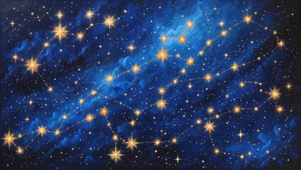 starry night sky background