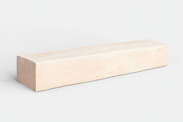Light beige wooden plank