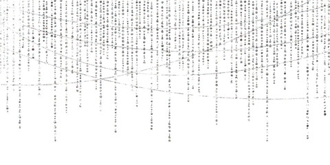 string lights isolated glowing realistic garlands