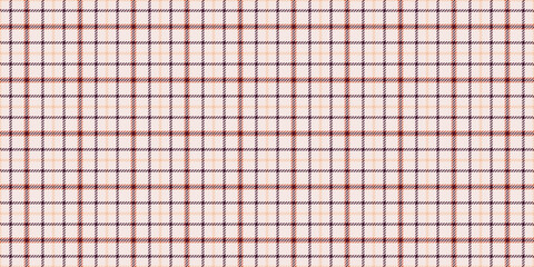 50s background seamless tartan, canadian check texture textile. Kid pattern vector fabric plaid in white and dark colors.