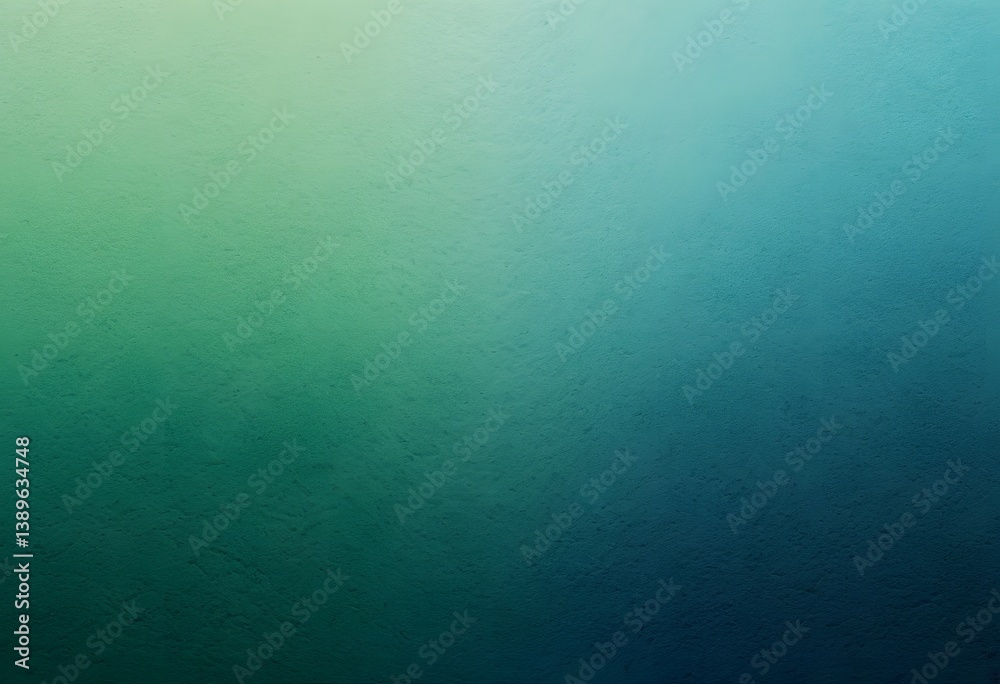 Fototapete Deep Blue To Vibrant Green, A Textured Gradient Background For Design Projects, Offering Softness And Tranquility. Use This Atmospheric Texture To Enhance Visual Interest In Your Work.