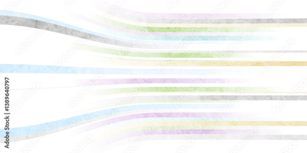 Poster colorful geometric stripes abstract minimal grunge background. vector retro elegant design