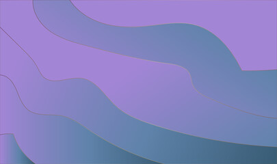 Horizontal vector backgrounds and spots with solid wave or wavy curvy pattern, zigzag border on top.