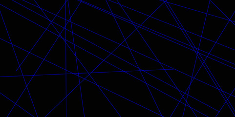 Abstract line background. abstract blue lines with black background creative and geometric shape with blue luxury pattern and paper texture design in illustration with blue line background.