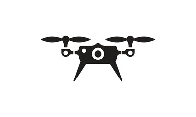 Drone, Quadrocopter icon set. Technology devices set. Drone silhouette icon. Great for entertainment, industry, web and business.