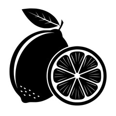 vector icon of lemon