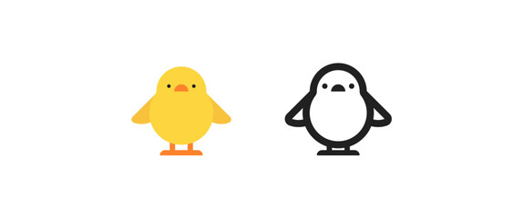 Front-Facing Baby Chick