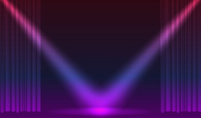 Theater scene background