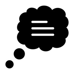 Chat Solid Solid Icon