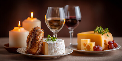 cheese wine pairing moody intimate
