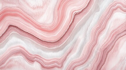 Blush pink jade pattern with cloudy veins and softly blended mineral tones