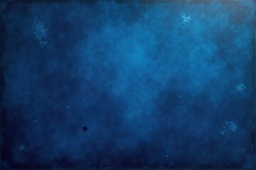 Dark blue textured grunge painting with glossy finish,  rough,  dark blue wall