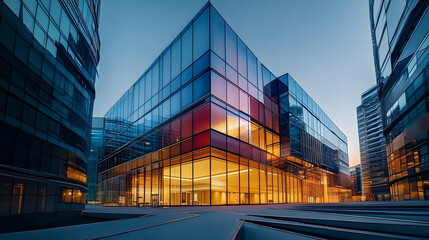 Fototapeta premium development new commercial building