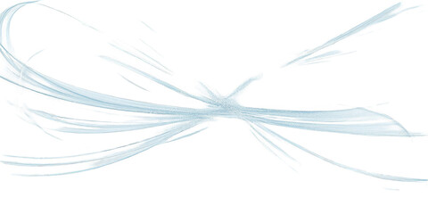 Fototapeta premium Abstract Design Illustration on Transparent Background with White Shape