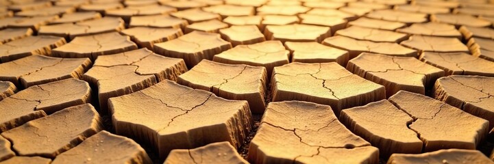 Cracked dry earth resembling arid landscapes and drought conditions,  drought,  texture