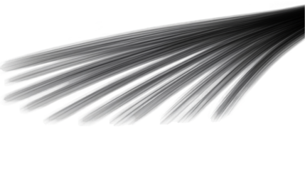 Abstract Illustration With White Lines on Black Background