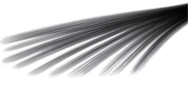 Abstract Illustration With White Lines on Black Background