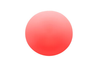 Abstract Red Sphere On Black Background Digital Illustration PNG Transparent