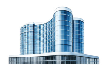 City Skyward Structures on transparent background