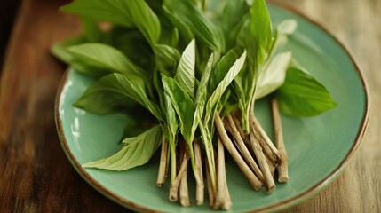 Red curry chicken. Generative AI