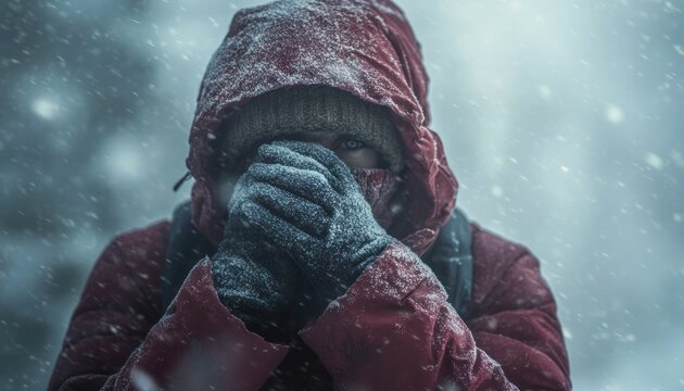 Intense winter weather, human resilience in frigid environments, snowstorm survival