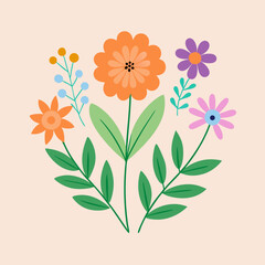 vector floral background