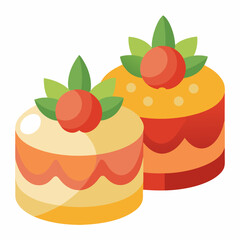cake with strawberry