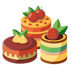 cake with strawberry